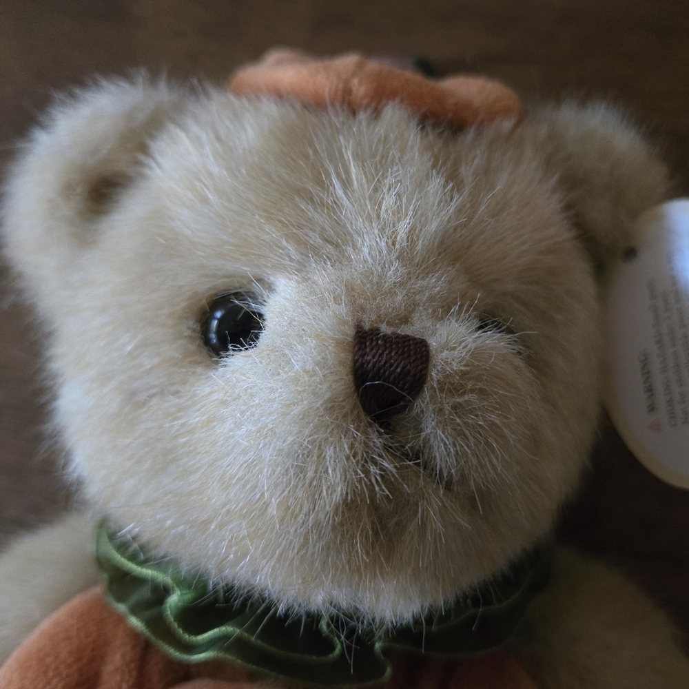 NEW Bearing-ton Izzy A. Pumpkin Teddy Bear 10” Halloween
